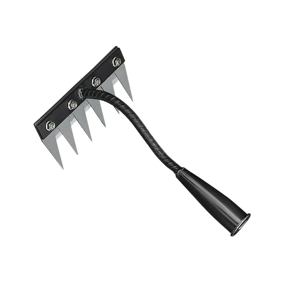 Durable Manganese Steel Garden Rake for Weeding - Smarsty