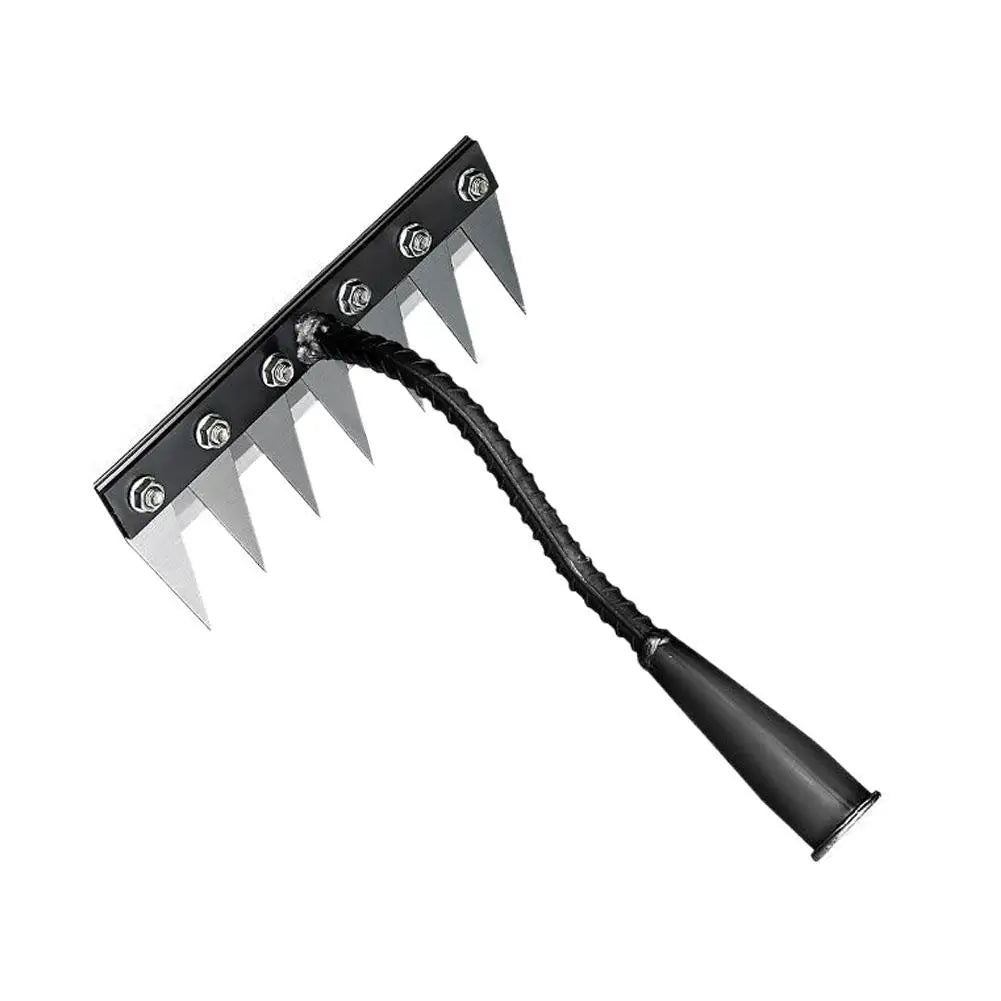 Durable Manganese Steel Garden Rake for Weeding - Smarsty