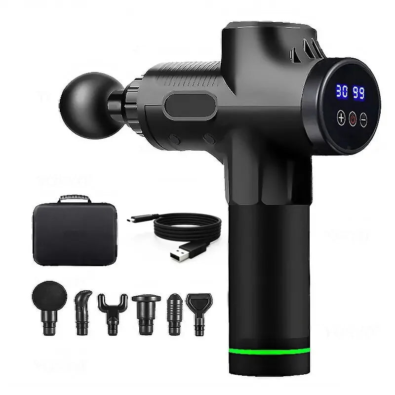 Portable Vibration Massage Gun for Deep Muscle Relaxation - Smarsty