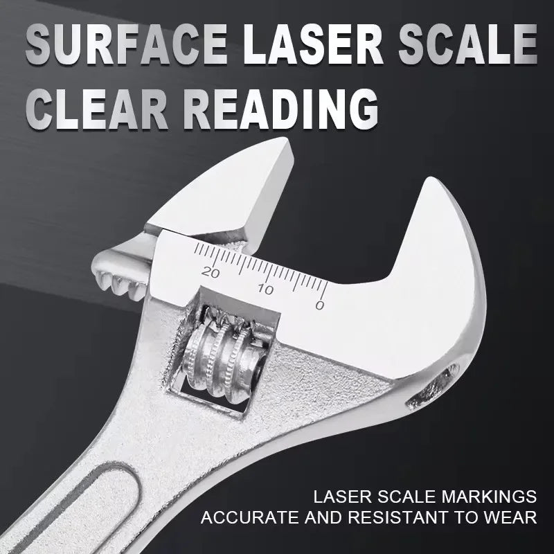 Durable Adjustable Wrench for Reliable Mechanical Repairs - Smarsty