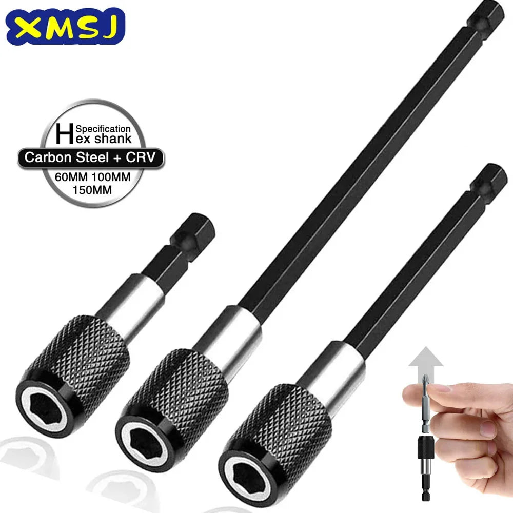 Adjustable Magnetic Screwdriver Bit Extension Holder Set - Smarsty