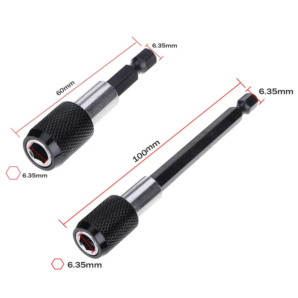Adjustable Magnetic Screwdriver Bit Extension Holder Set - Smarsty