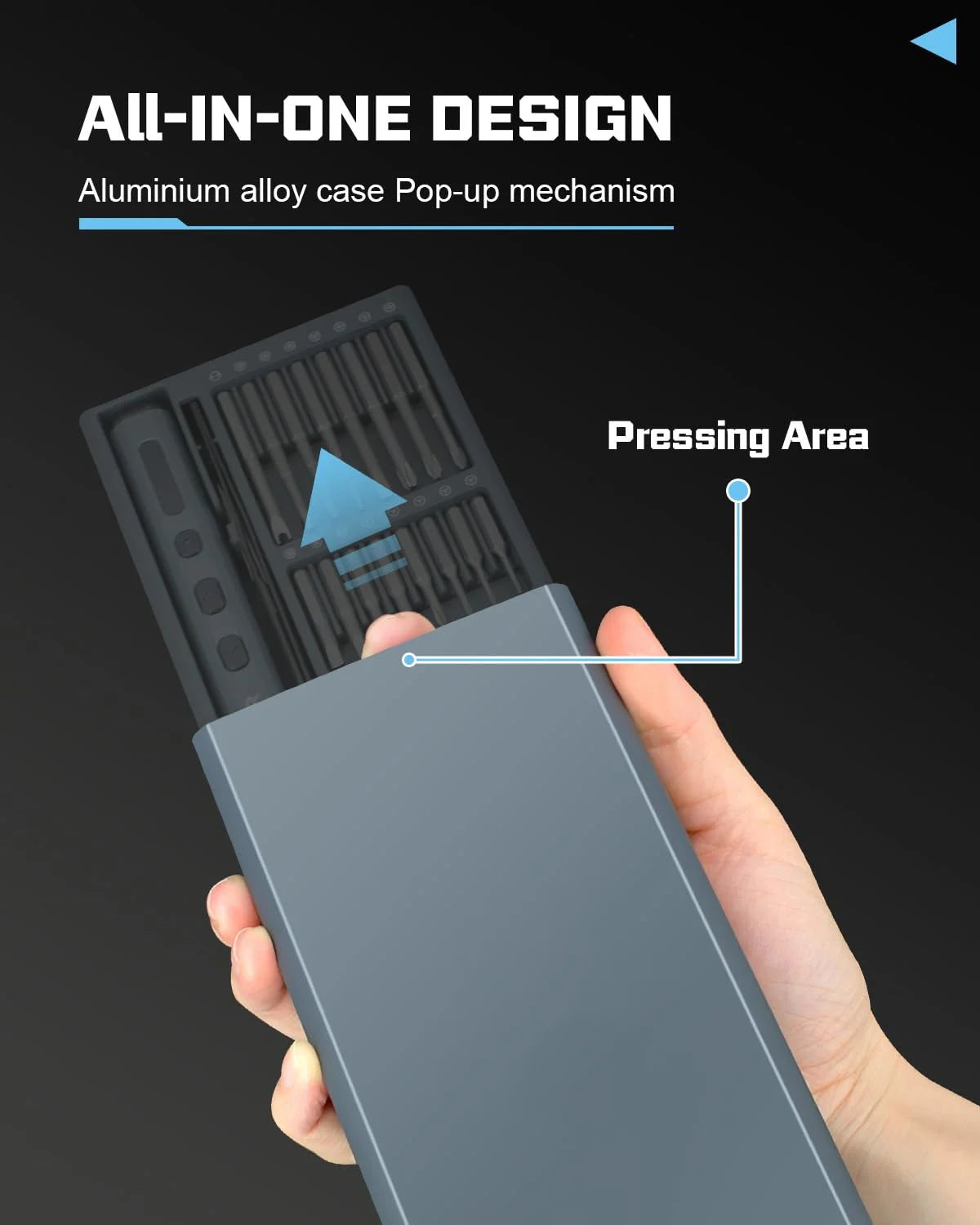 68-in-1 Electric Precision Screwdriver Set with Magnetic Bits - Smarsty