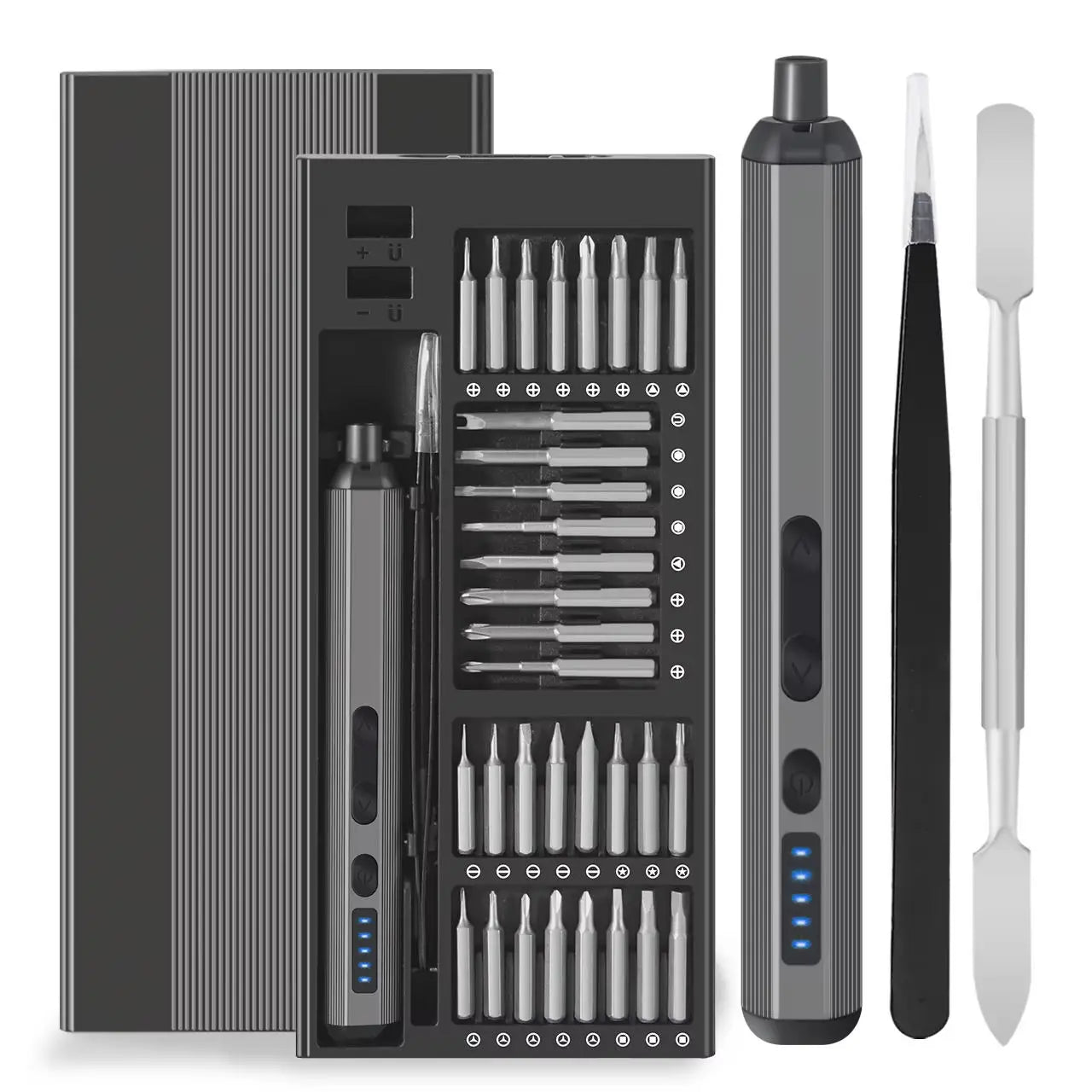 68 in 1 Electric Screwdriver Set with Magnetic Bits - Smarsty