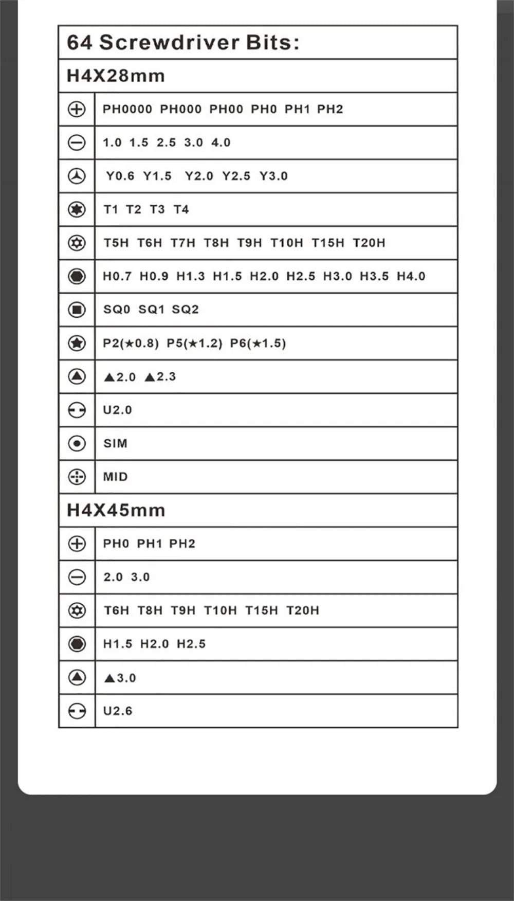 Mini Precision Electric Screwdriver Set with 64 Bits - Smarsty