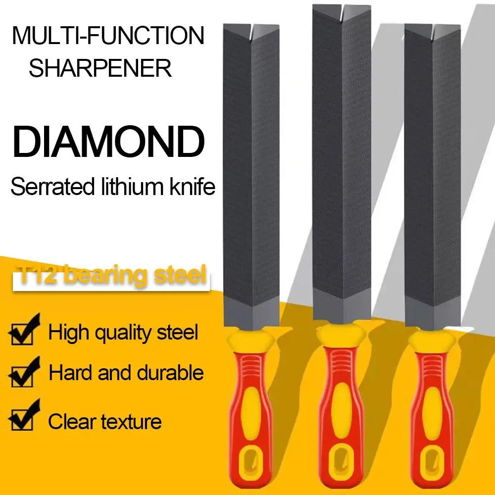 Diamond Shaped Files for Precision Wood and Metal Sharpening - Smarsty