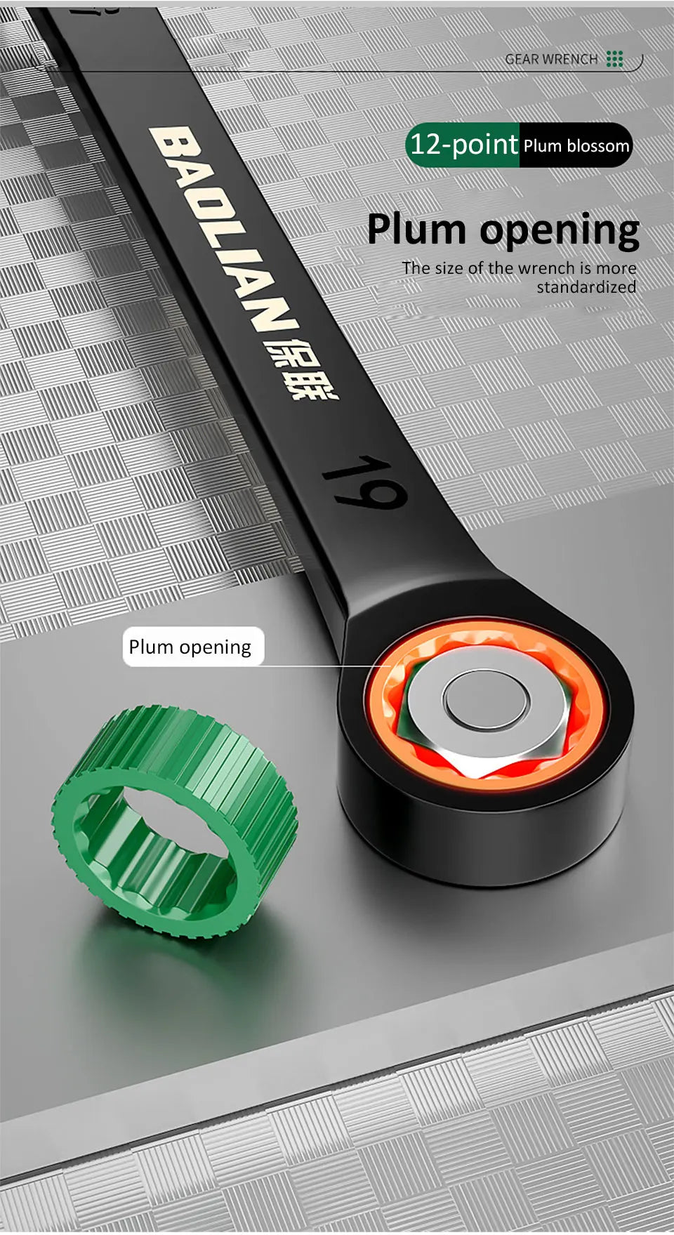 Dual-Purpose Ratchet Spanner for Easy Car Repairs - Smarsty