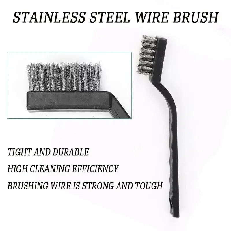 Mini Wire Brushes Set for Heavy Duty Cleaning - Smarsty