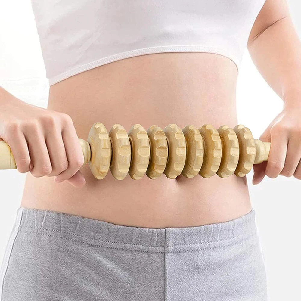 6 In 1 Wooden Massage Tool Set for Lymphatic Drainage - Smarsty