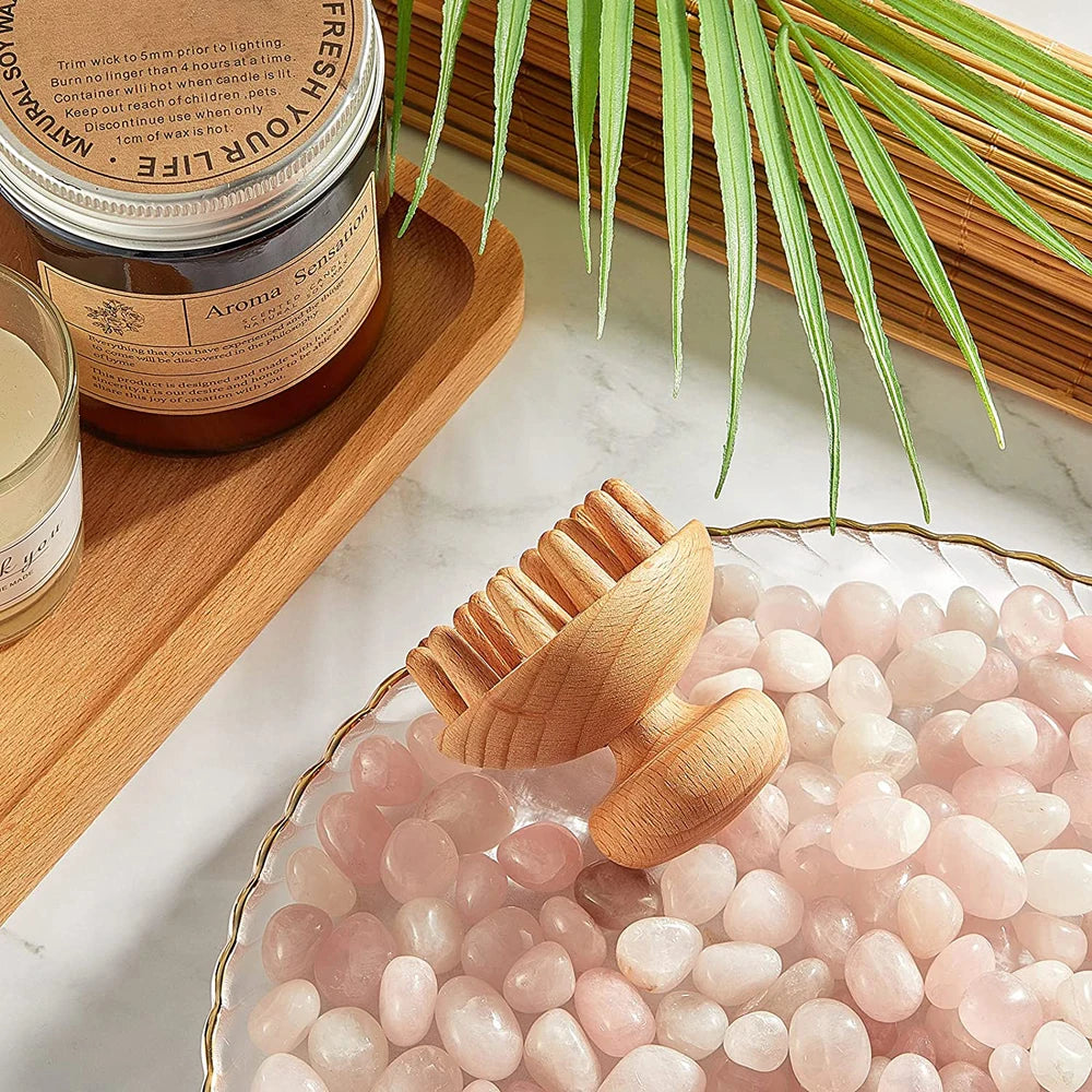 6 In 1 Wooden Massage Tool Set for Lymphatic Drainage - Smarsty