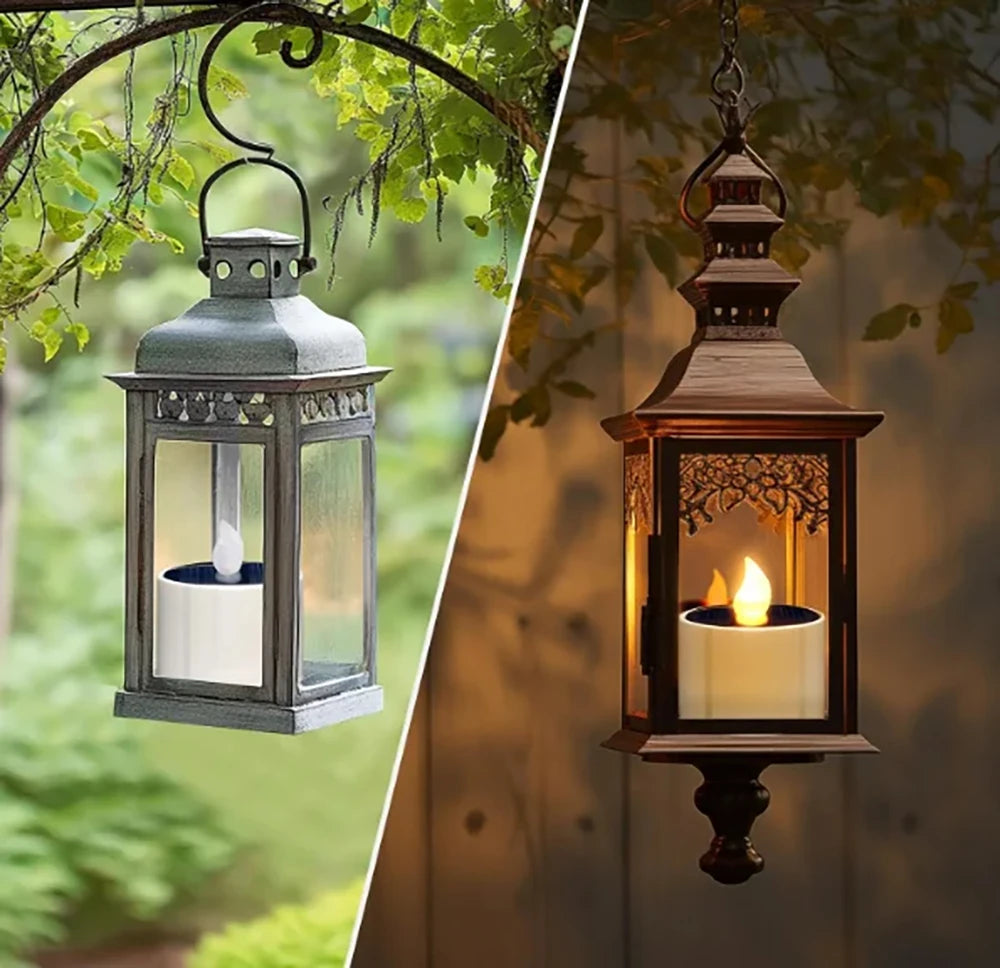 Solar Tea Light LED Candles Waterproof Rechargeable For Outdoor Decor - Smarsty