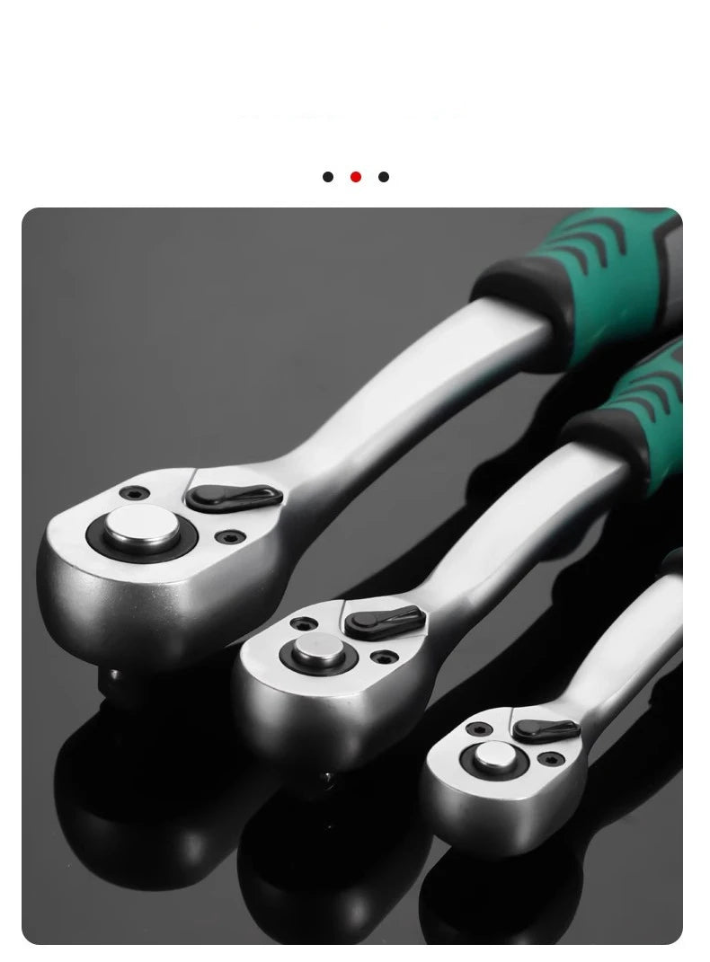24/72 Tooth Quick Ratchet Wrench Set for Easy Repairs - Smarsty