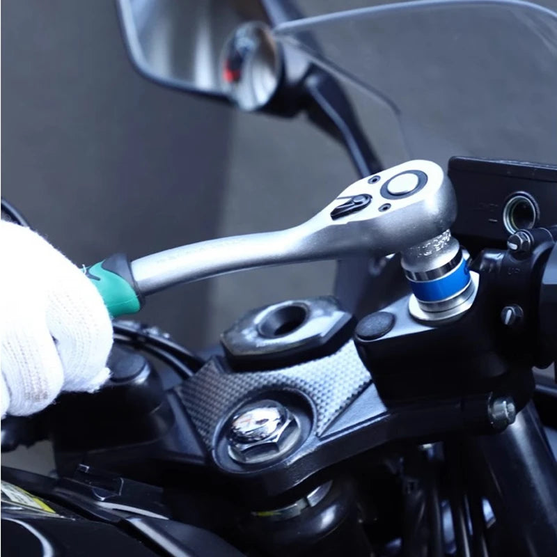 Quick Ratchet Wrench Set with 24/72 Tooth Design - Smarsty