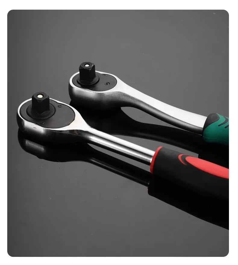 Quick Ratchet Wrench Set with 24/72 Tooth Design - Smarsty
