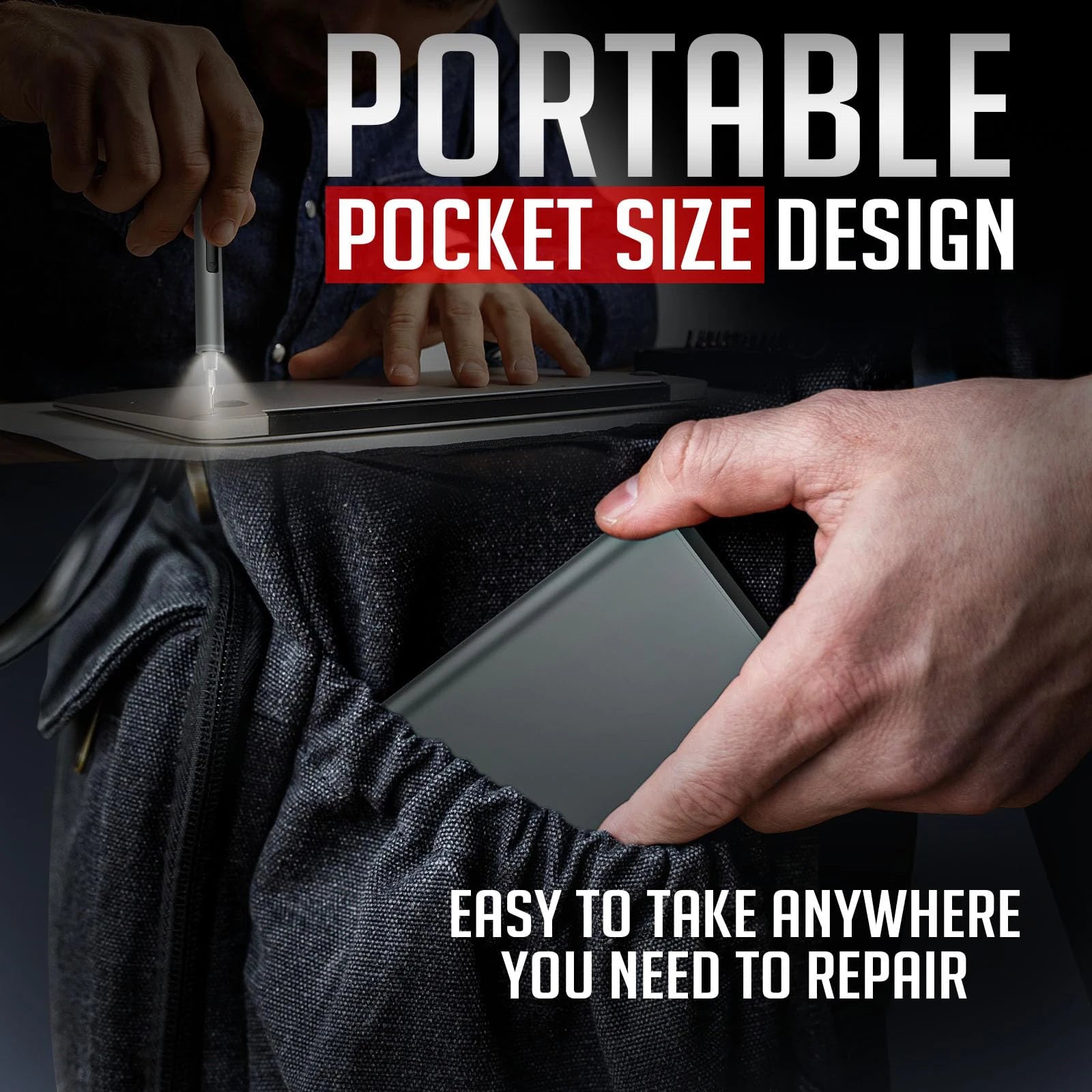 75 in 1 Electric Screwdriver Set with LED Lights - Smarsty