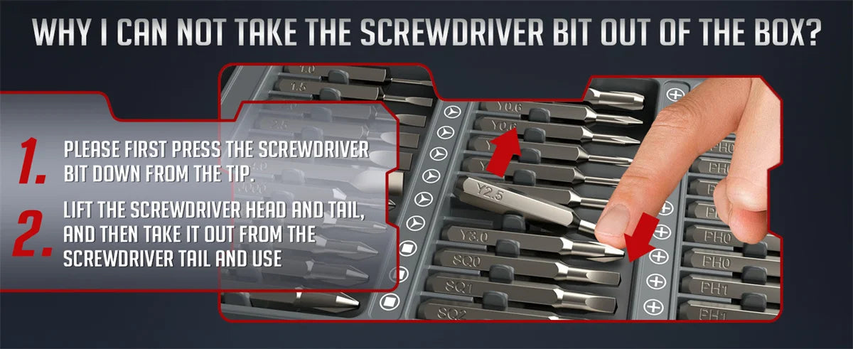 75 in 1 Electric Screwdriver Set with LED Lights - Smarsty