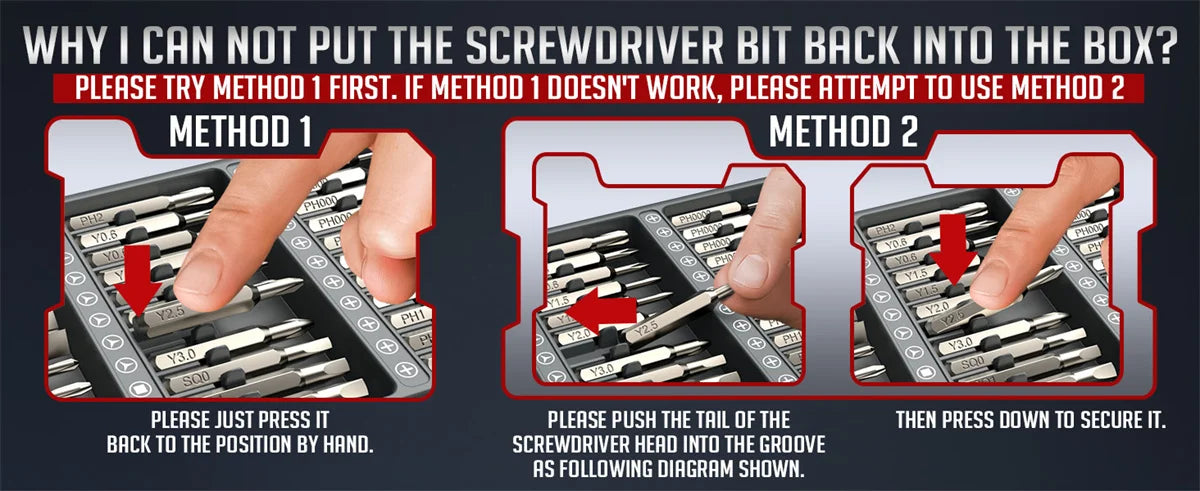 75 in 1 Electric Screwdriver Set with LED Lights - Smarsty