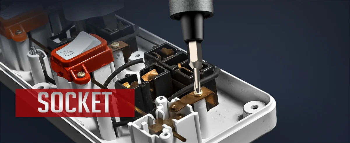 75 in 1 Electric Screwdriver Set with Magnetic Bits - Smarsty