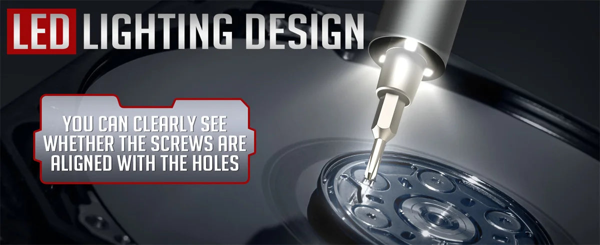 75 in 1 Electric Screwdriver Set with Magnetic Bits - Smarsty