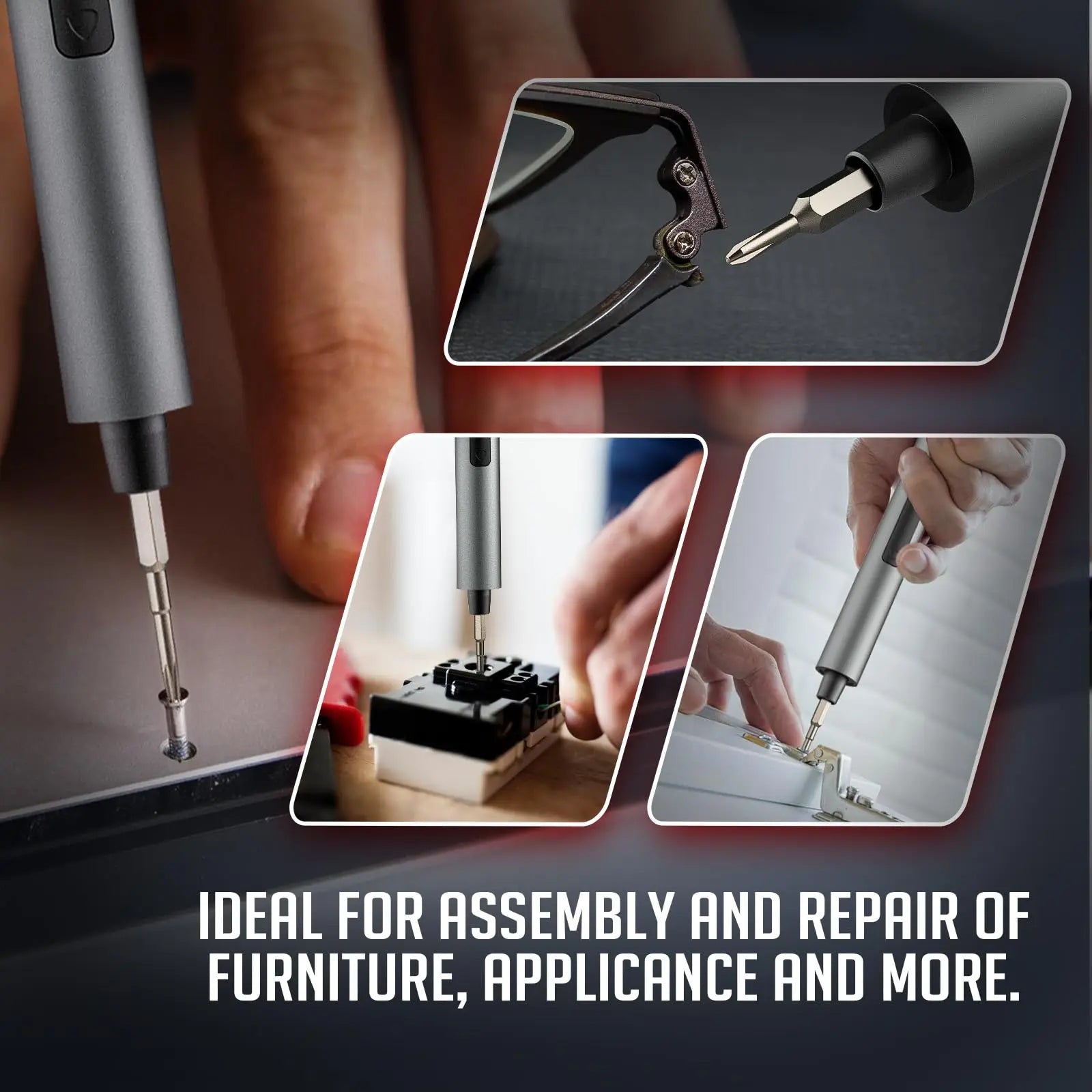 75 in 1 Precision Electric Screwdriver Set with LED Light - Smarsty