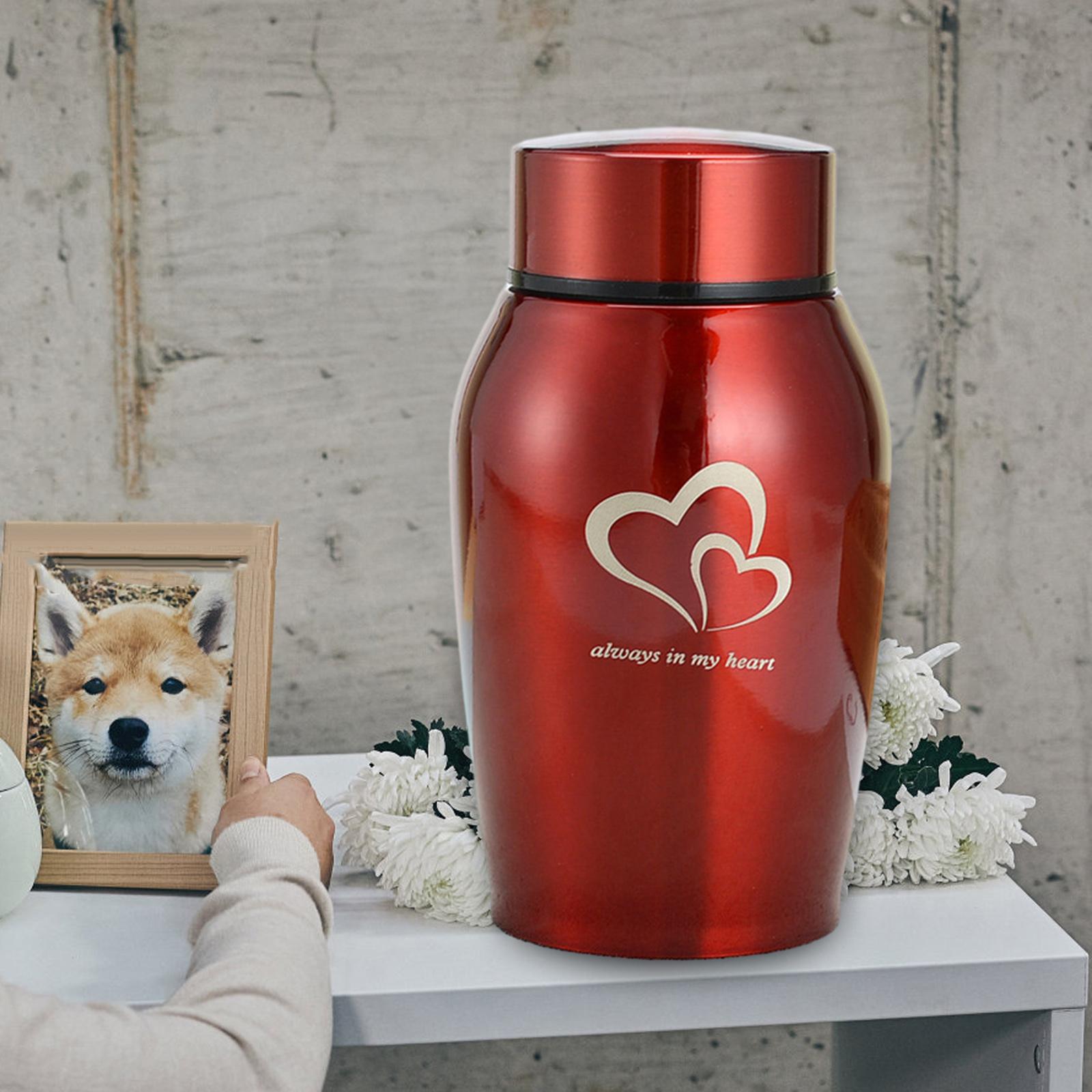 Portable Stainless Steel Pet Urn for Lasting Memories - Smarsty
