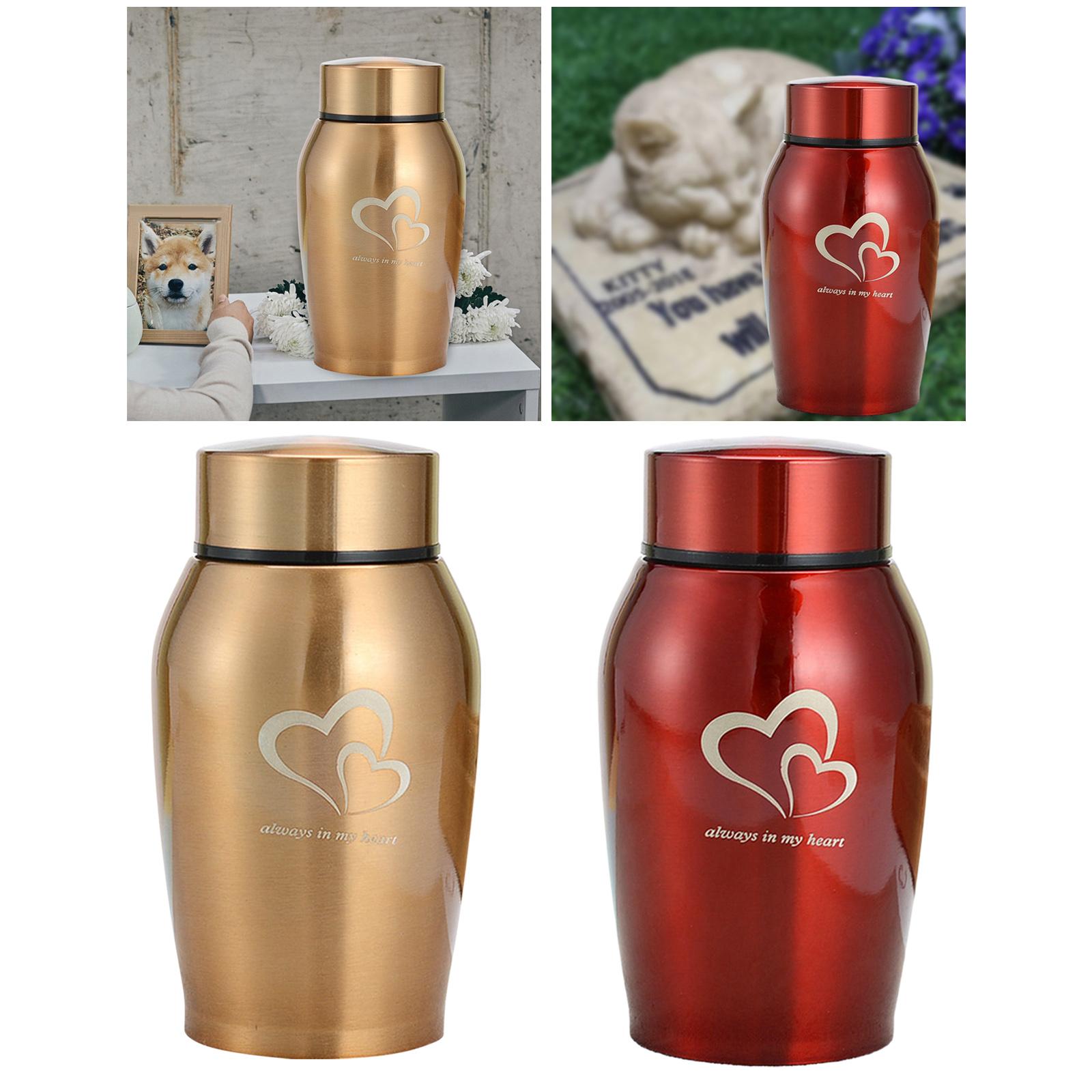 Portable Stainless Steel Pet Urn for Lasting Memories - Smarsty