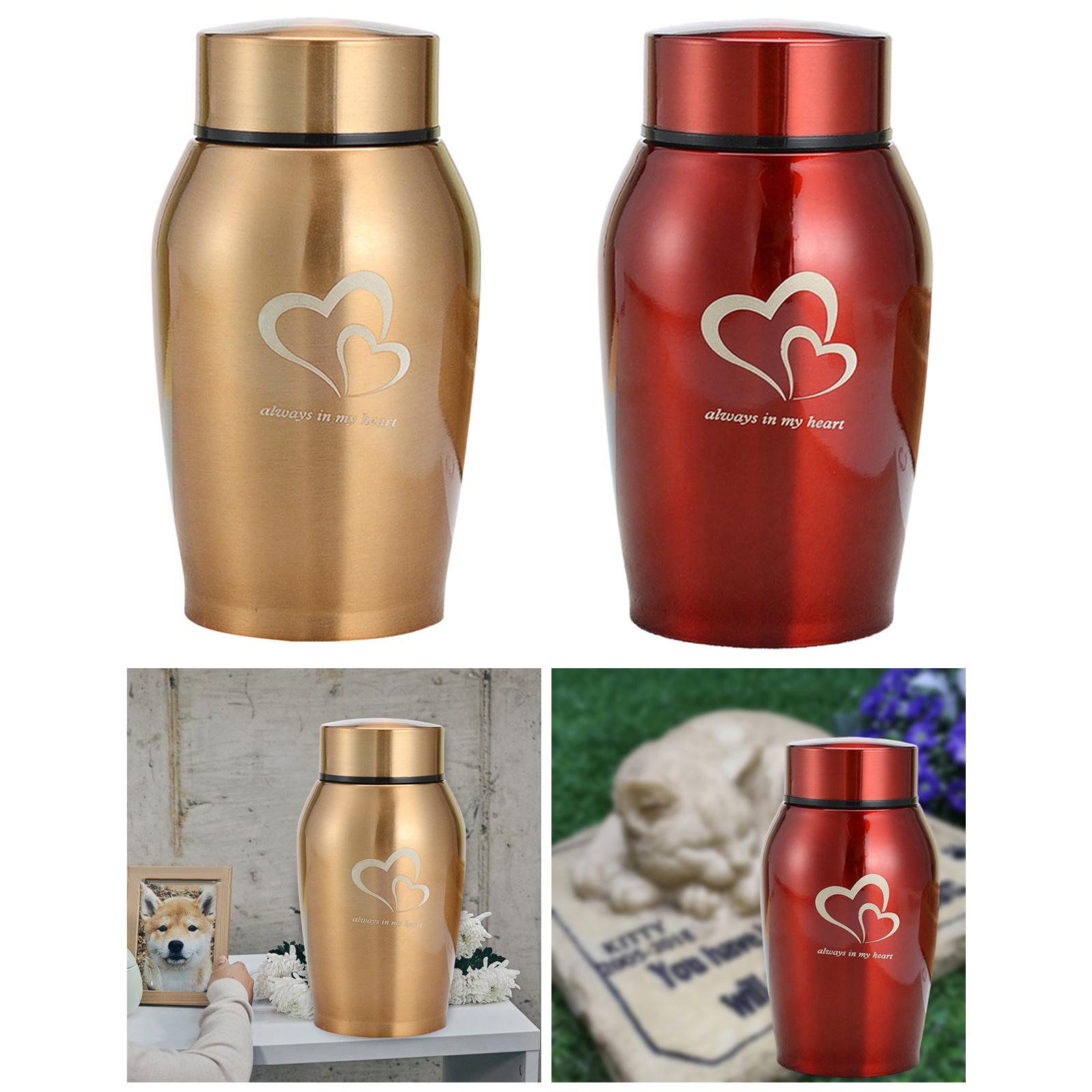 Portable Stainless Steel Pet Urn for Lasting Memories - Smarsty