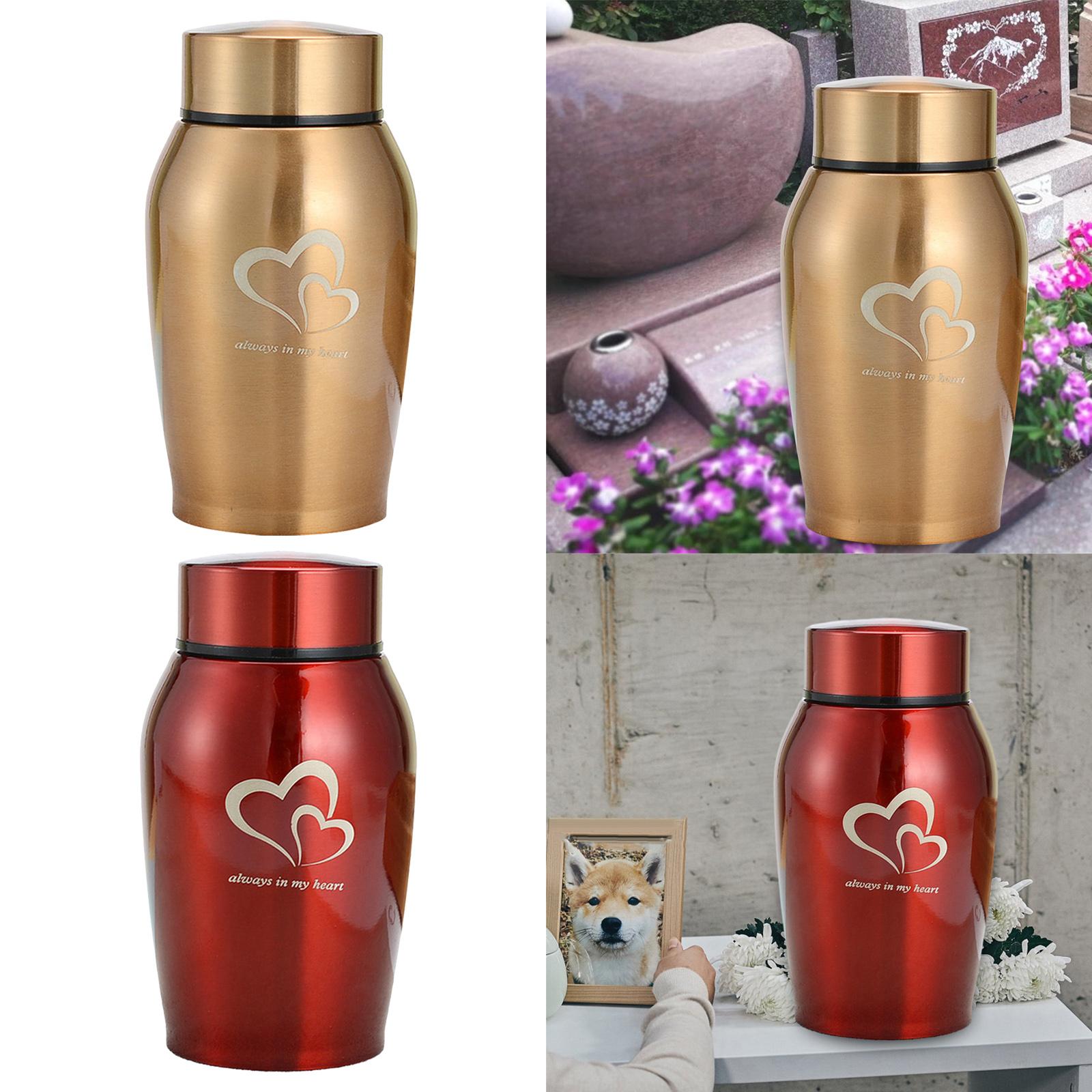 Portable Stainless Steel Pet Urn for Lasting Memories - Smarsty
