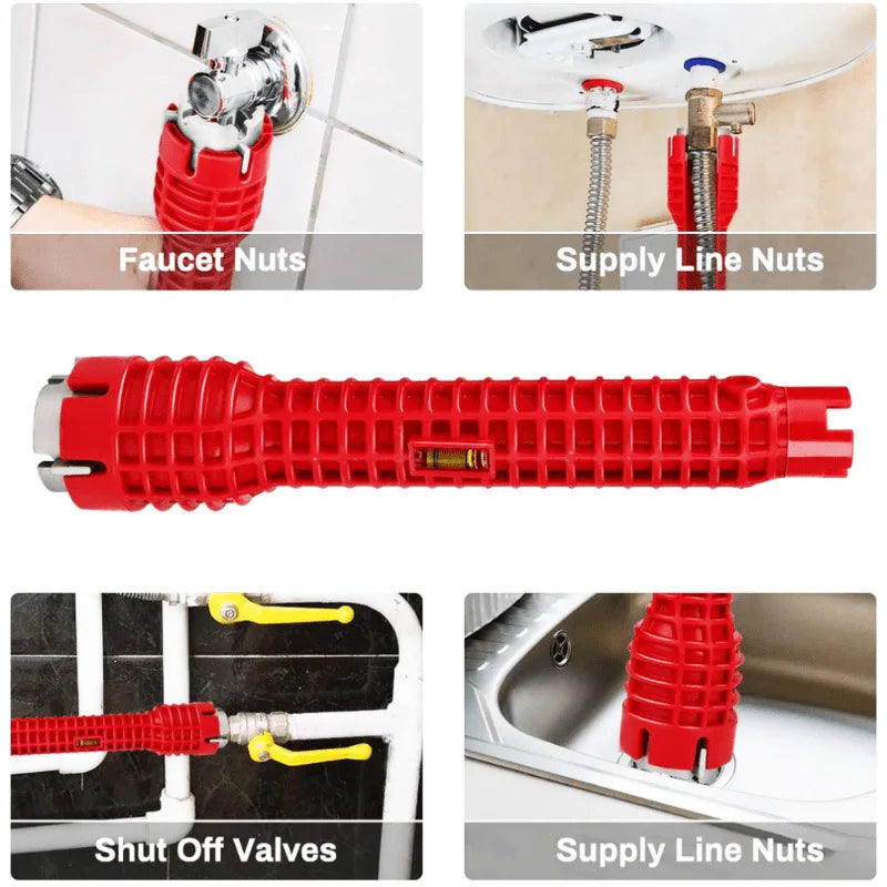 8 In 1 Multifunctional Sink Wrench for Plumbing Repairs - Smarsty