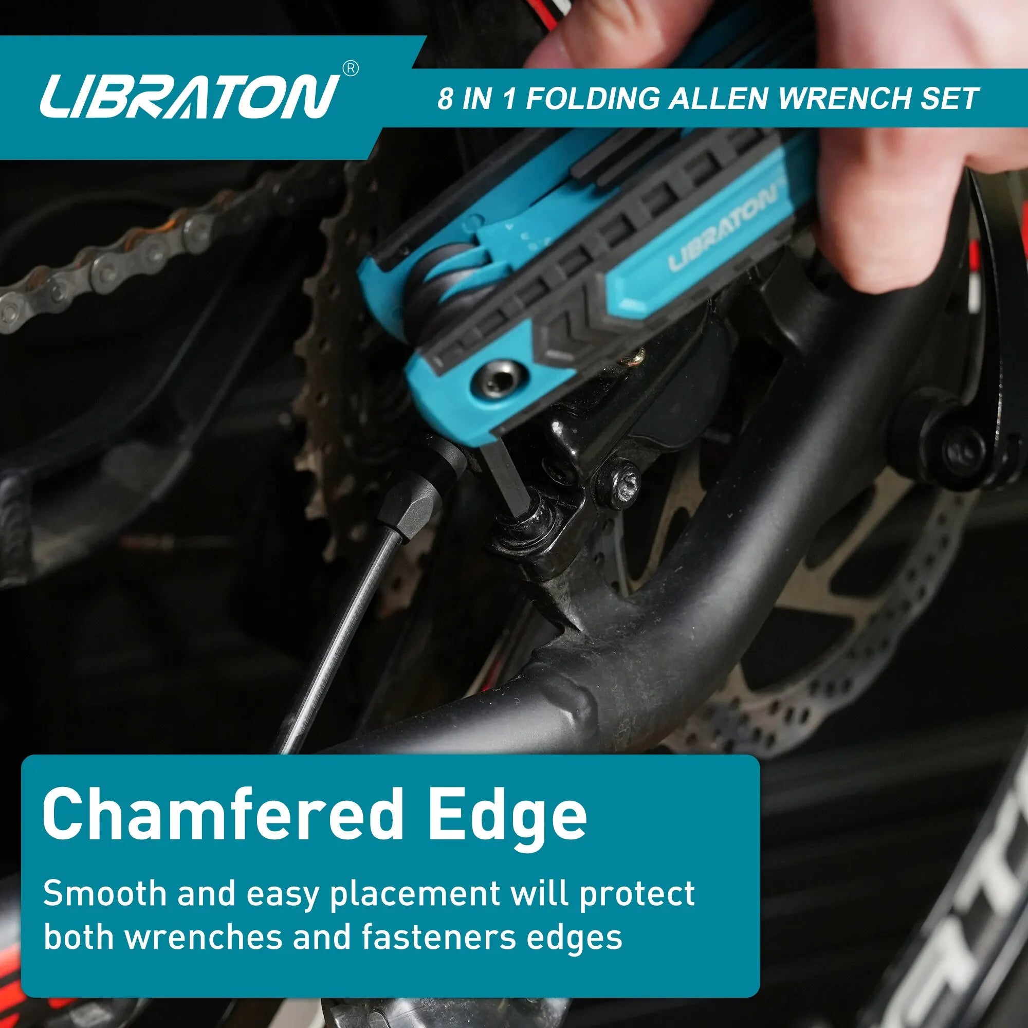 8 in 1 Folding Allen Wrench Set Portable Tool - Smarsty