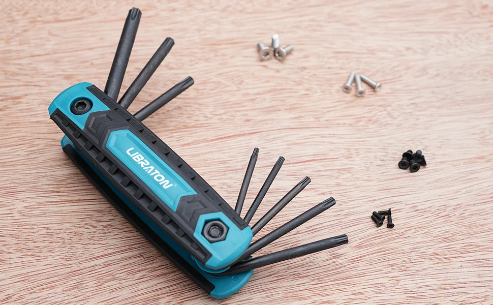 8 in 1 Folding Allen Wrench Set Portable Tool - Smarsty