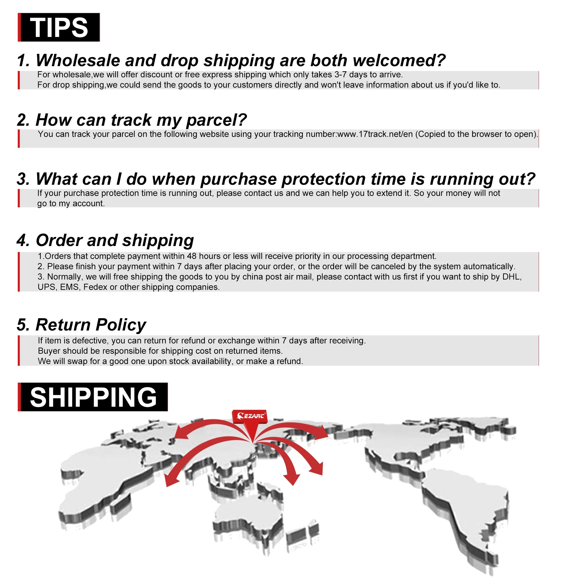 8 in 1 Folding Allen Wrench Set Portable Tool - Smarsty