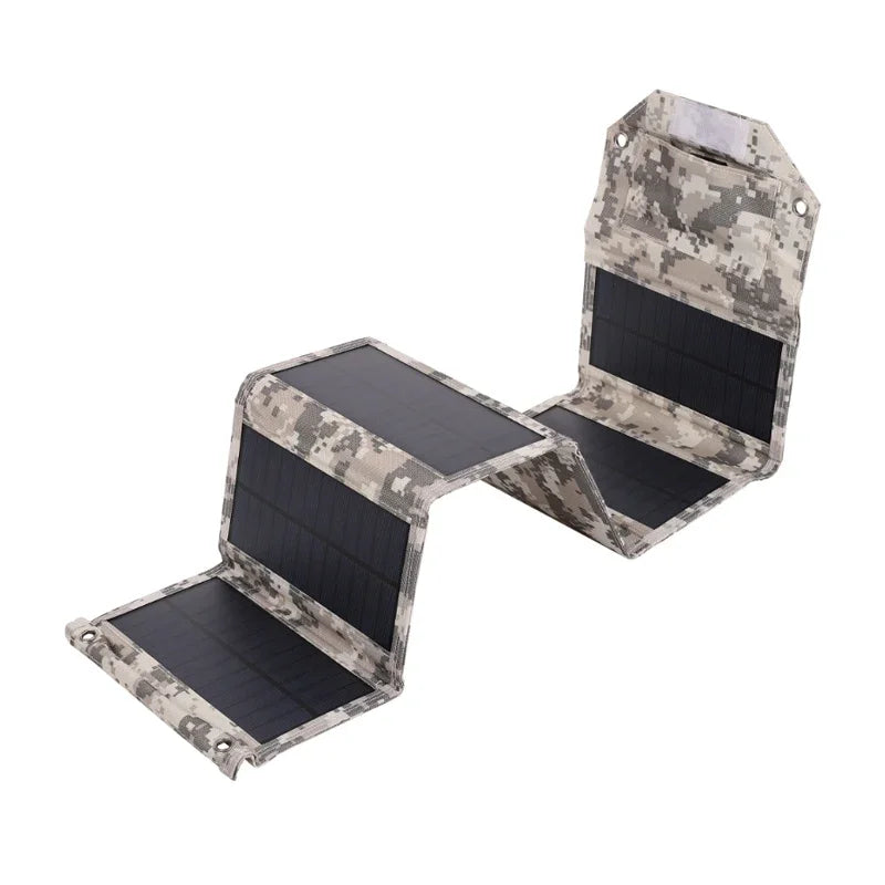 Foldable Solar Panel Charger for Outdoor Camping - Smarsty