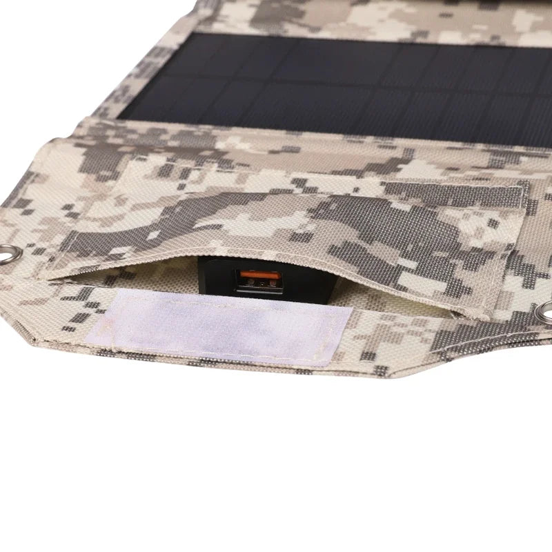 Foldable Solar Panel Charger for Outdoor Camping - Smarsty