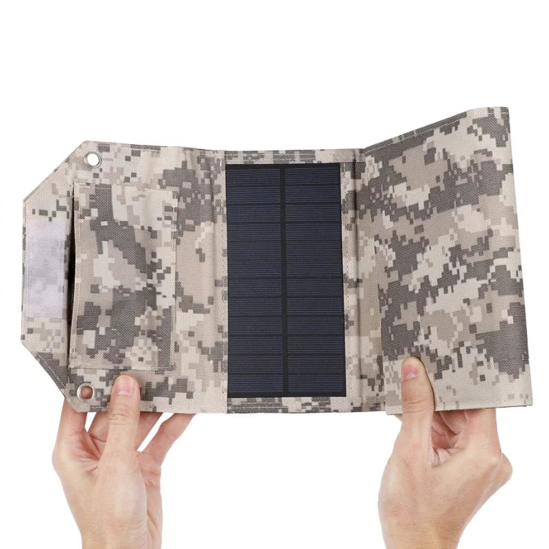 Foldable Solar Panel Charger for Outdoor Camping - Smarsty