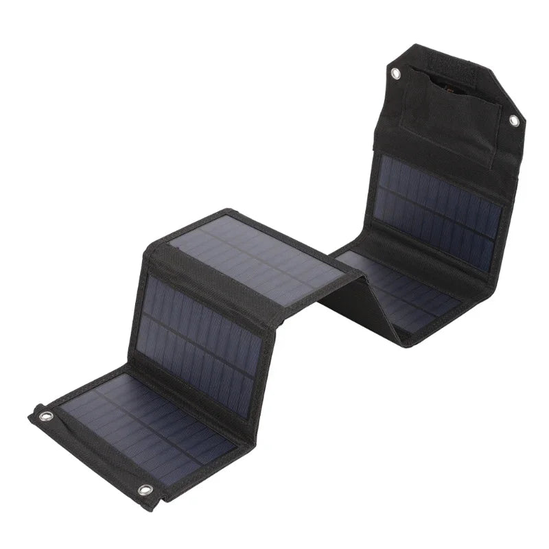 Foldable Solar Panel Charger for Outdoor Camping - Smarsty