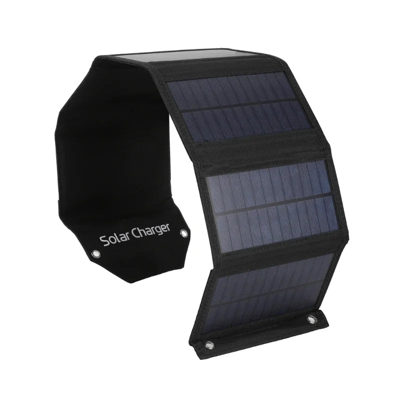 Foldable Solar Panel Charger for Outdoor Camping - Smarsty