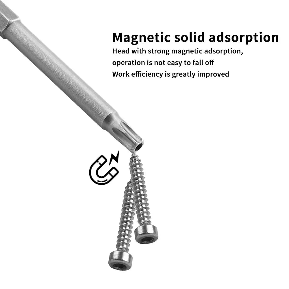 Magnetic Hexagonal Screwdriver Set with Durable Alloy Steel - Smarsty