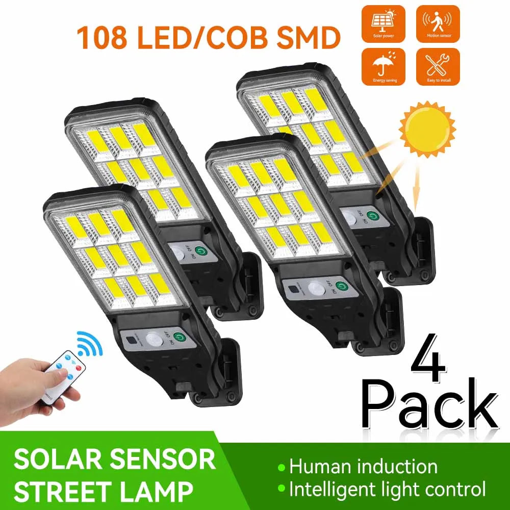 Solar Wall Lamp with Motion Sensor for Outdoor Lighting - Smarsty