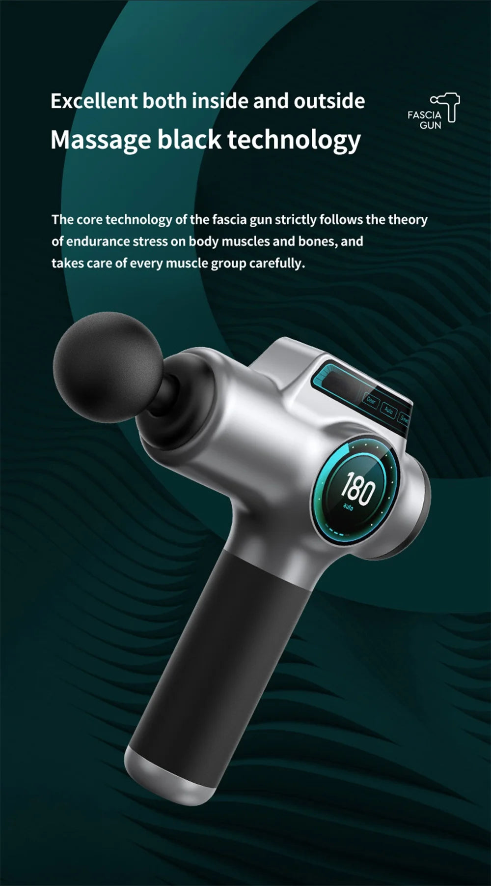 99 Speed Muscle Massage Gun for Neck and Back Relief - Smarsty
