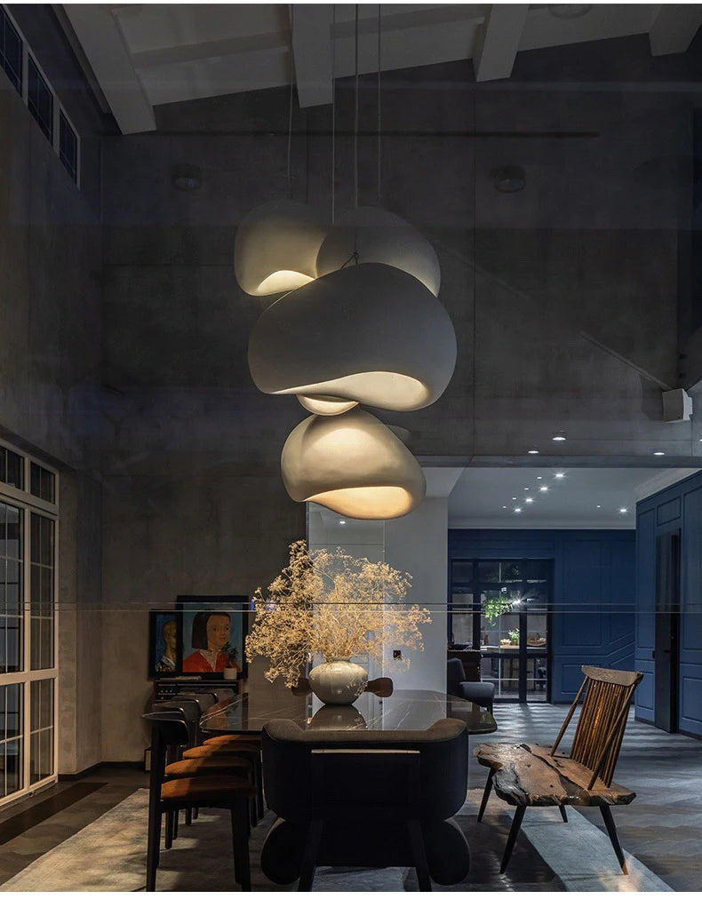 Nordic Wabi Sabi LED Pendant Light for Home Decor - Smarsty