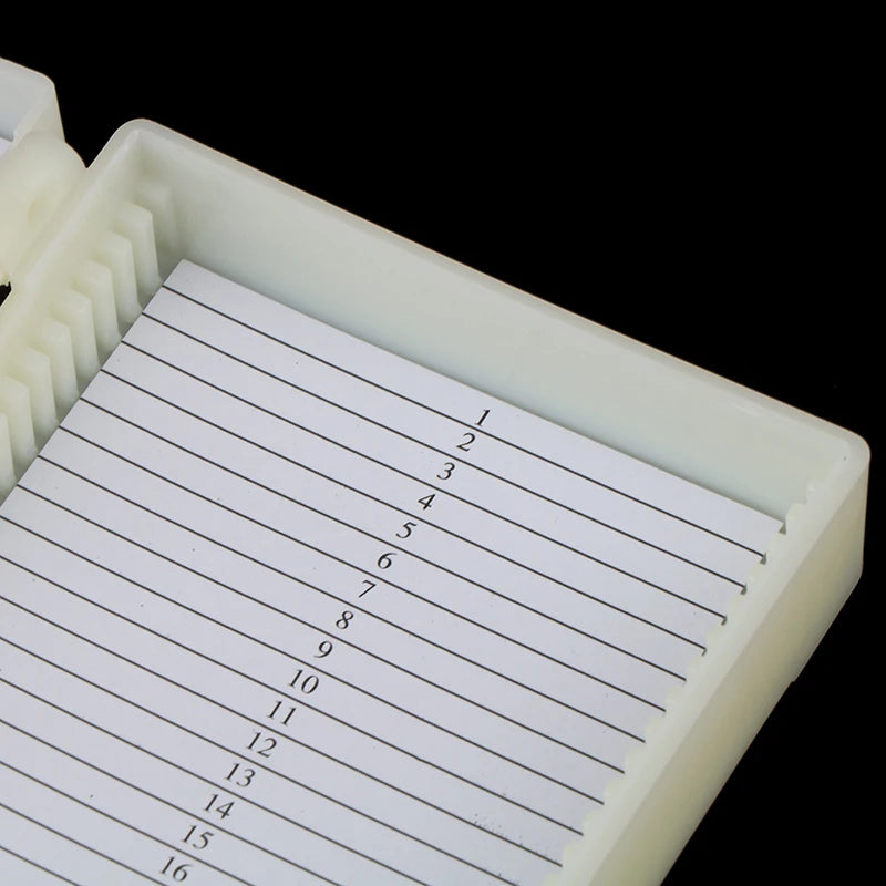 Plastic Microscope Slide Box for Organized Storage - Smarsty