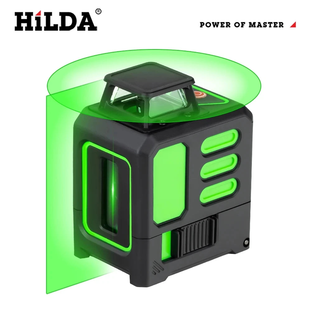 HILDA Green Laser Level Tool for Precision Alignment - Smarsty