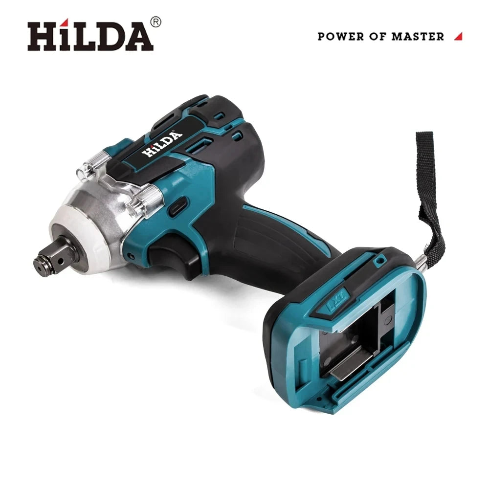 HILDA 18V Rechargeable Electric Impact Wrench for Car Maintenance - Smarsty