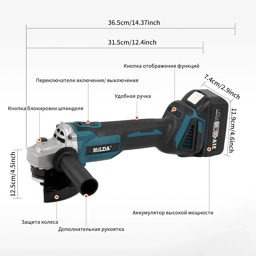 HILDA Cordless Electric Wrench for Car Repair - Smarsty