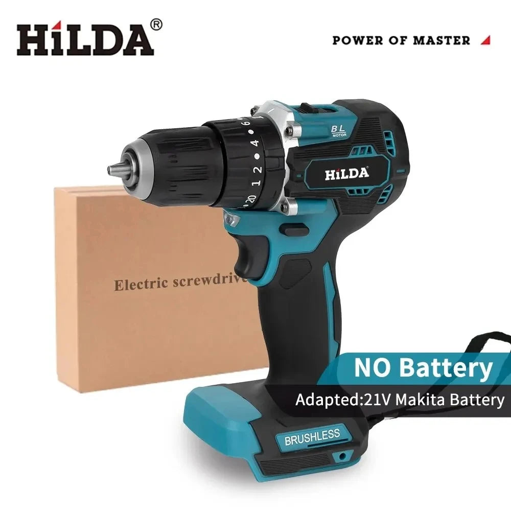 HILDA Cordless Electric Wrench for Car Repair - Smarsty
