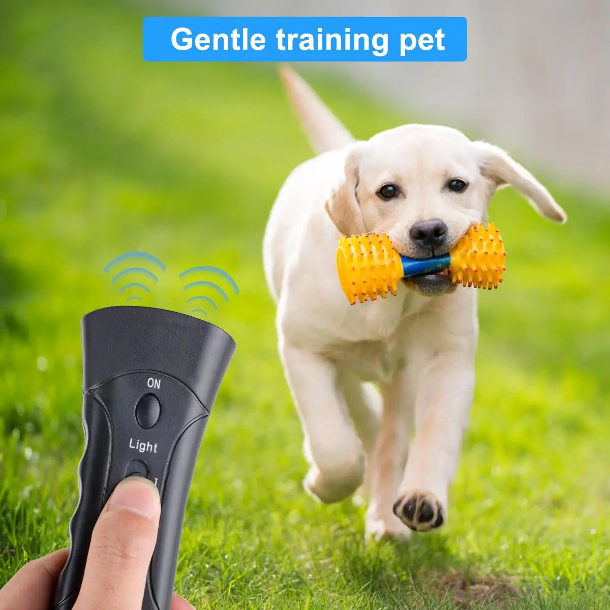 Ultrasonic Dog Bark Control Training Device with LED - Smarsty