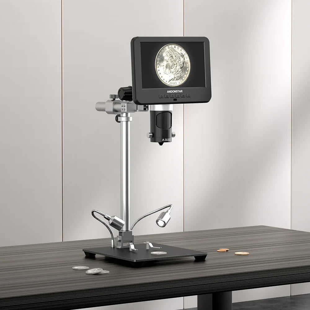 Andonstar 2025 Trinocular 2000X UHD Digital Microscope - Smarsty