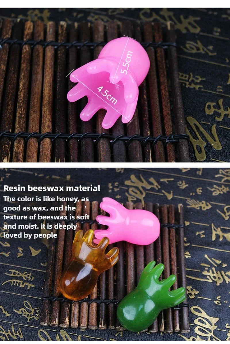 Resin Octopus Scalp Massage Comb for Relaxation - Smarsty