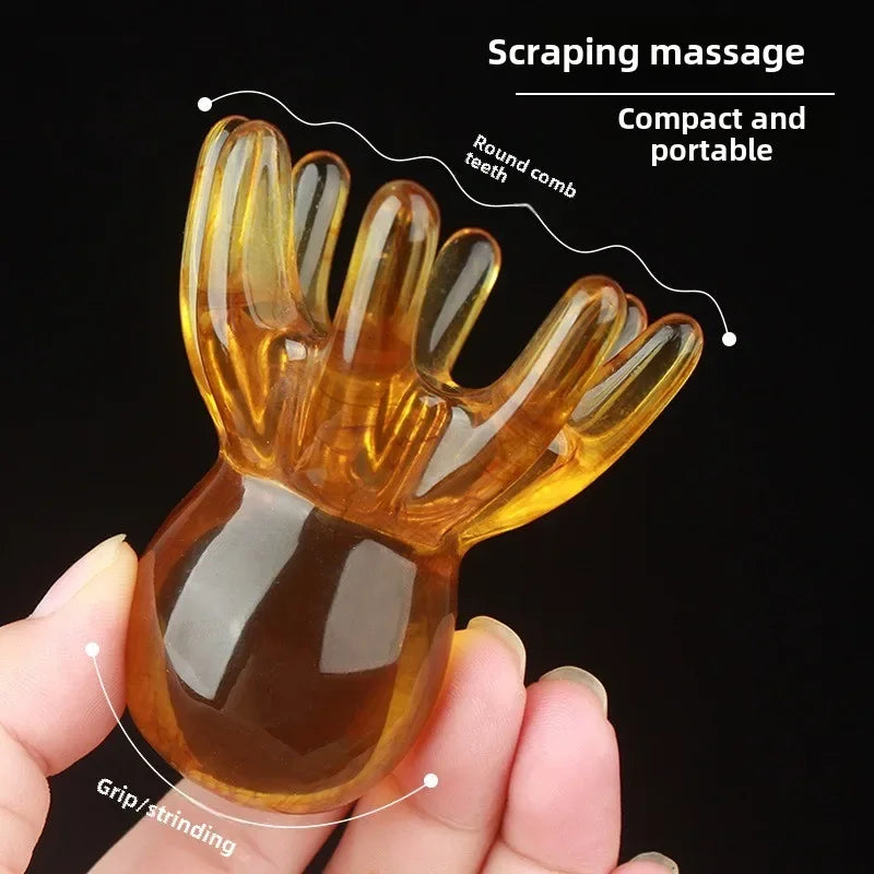 Resin Octopus Scalp Massage Comb for Relaxation - Smarsty